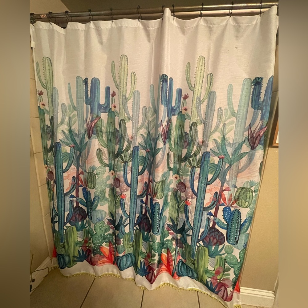 Cactus 🌵 shower curtain